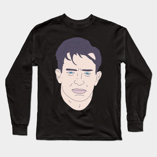 Jack Kerouac - Poet Pioneer - Beat Generation Long Sleeve T-Shirt by DeWinnes